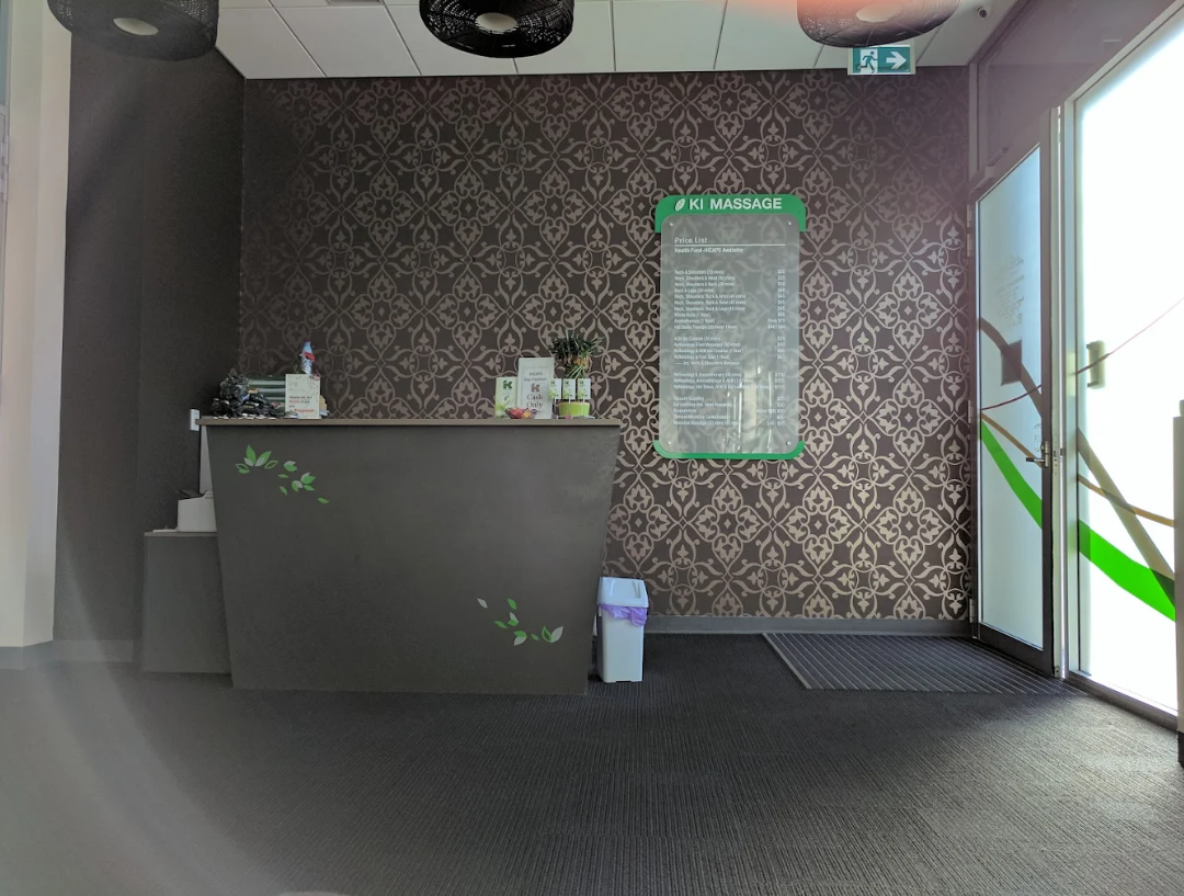 Ki Massage Therapy reception area